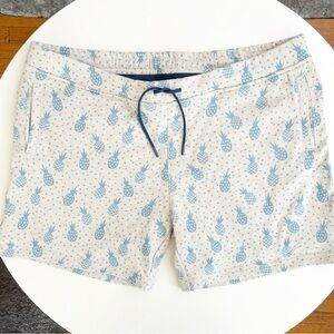 Chubbies Men’s 5.5” Compression Lined Pineapple Print Sweat Shorts Size XXL NWOT